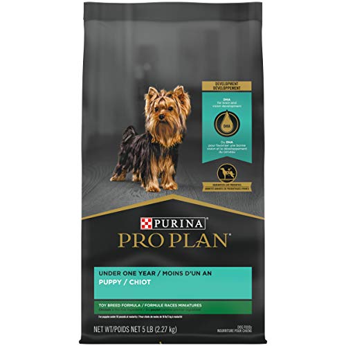 Purina Pro Plan High Calorie, High Protein Toy Breed Dry Puppy Food, Chicken & Rice Formula - 5 lb. Bag