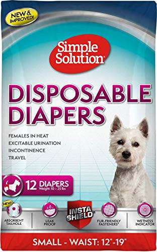 simple solution dog diapers xxl